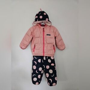 Patagonia Matching Snowsuit and Hat